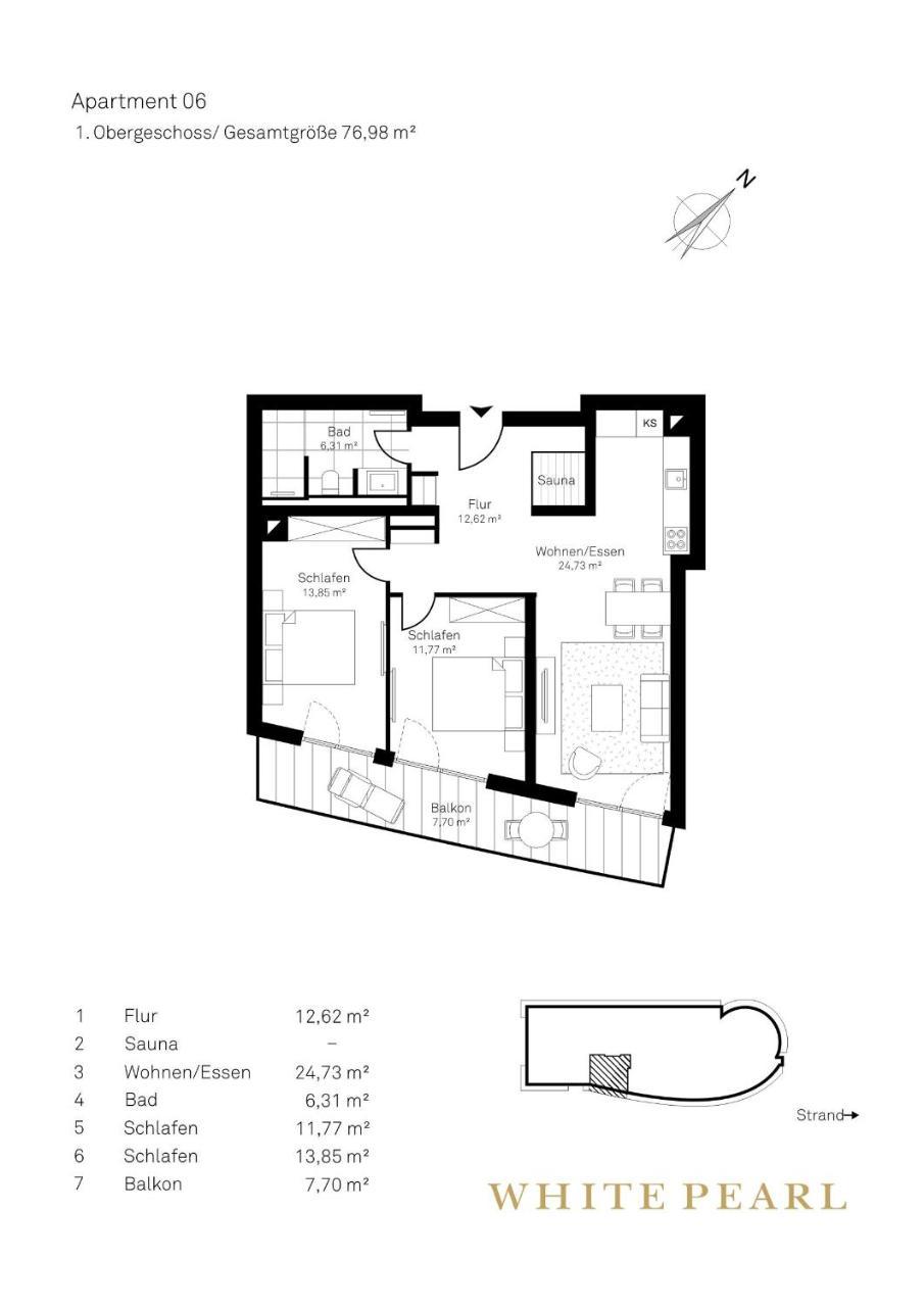 White Pearl Apartment 1.06 Timmendorfer Strand Exterior photo